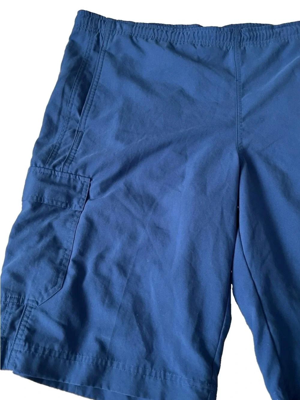 Nike Men's Royal Blue Athletic Cargo Shorts